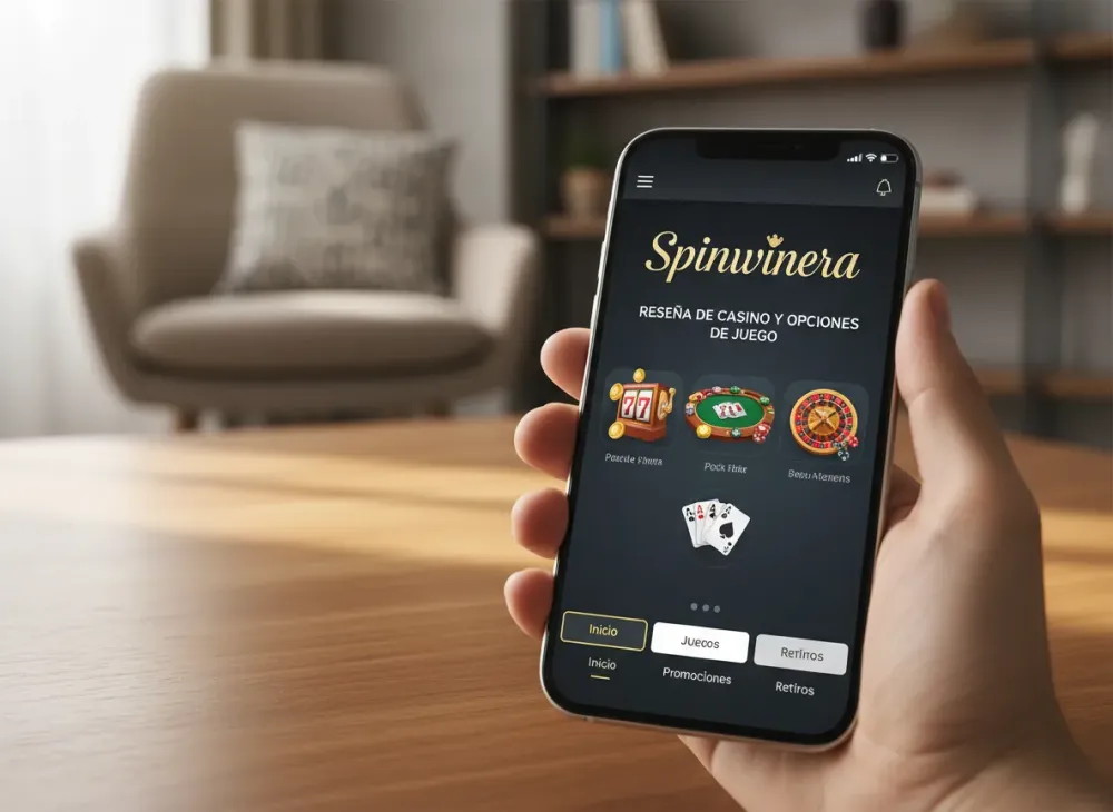 Spinwinera reseña de casino y opciones de juego