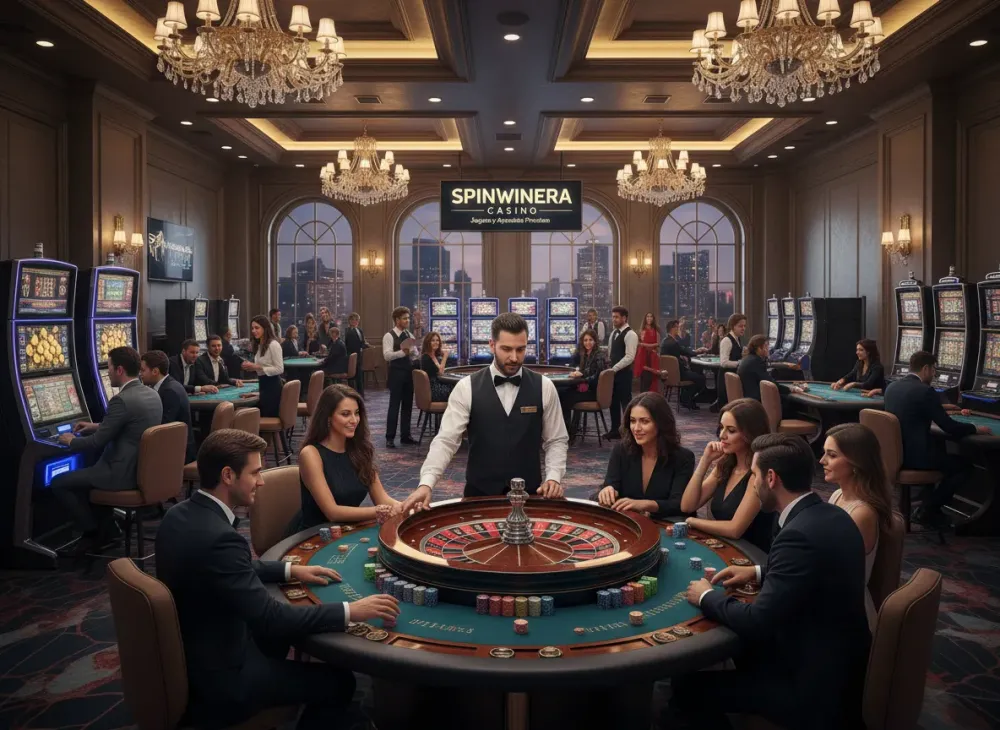 Spinwinera reseña de casino y opciones de juego
